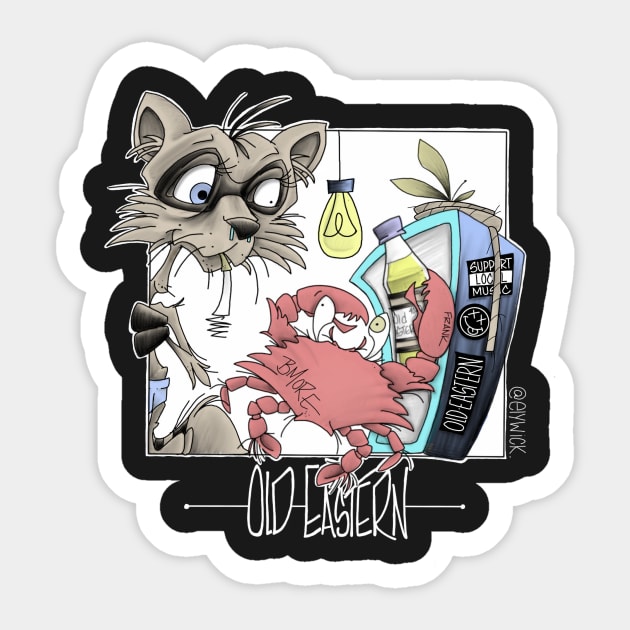 old eastern 2 Sticker by elywick